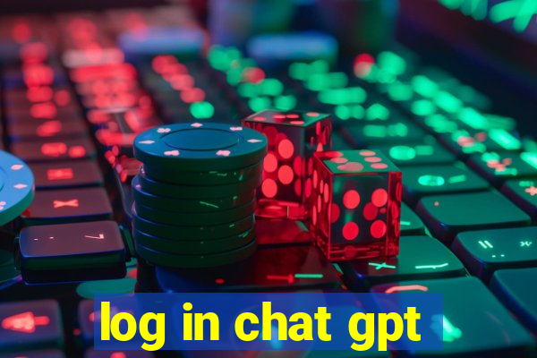 log in chat gpt